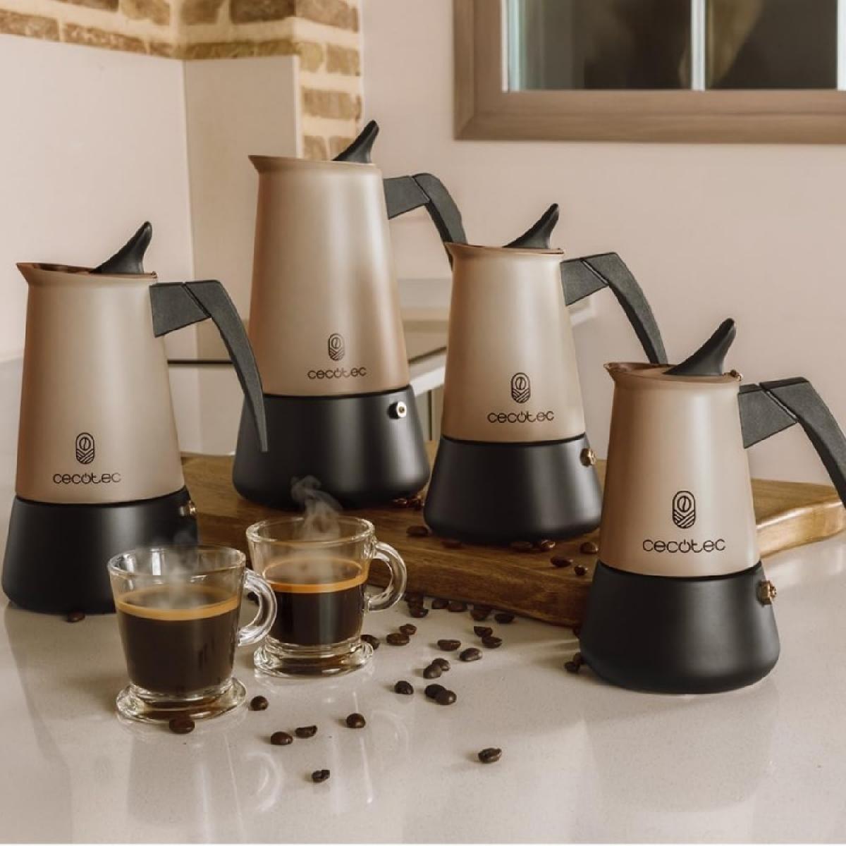Cecotec Cafeteras italianas Piccolina 200 Gold