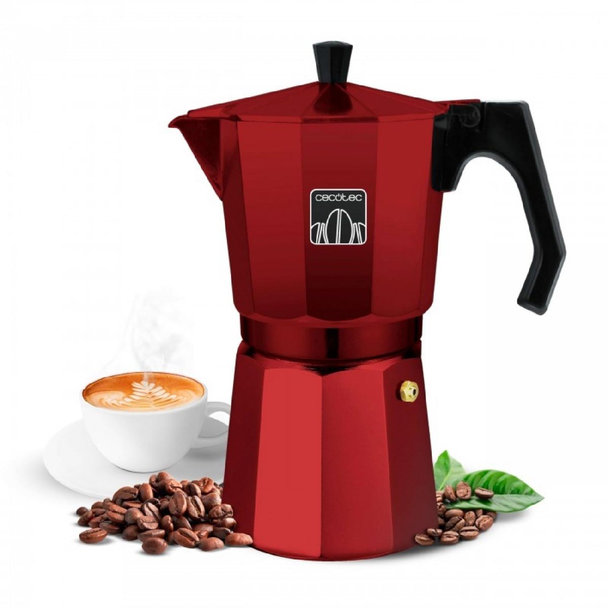 Cecotec Cafeteras italianas Mokclassic 600 Red
