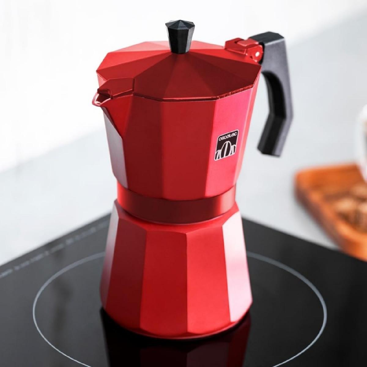 Cecotec Cafeteras italianas Mokclassic 900 Red