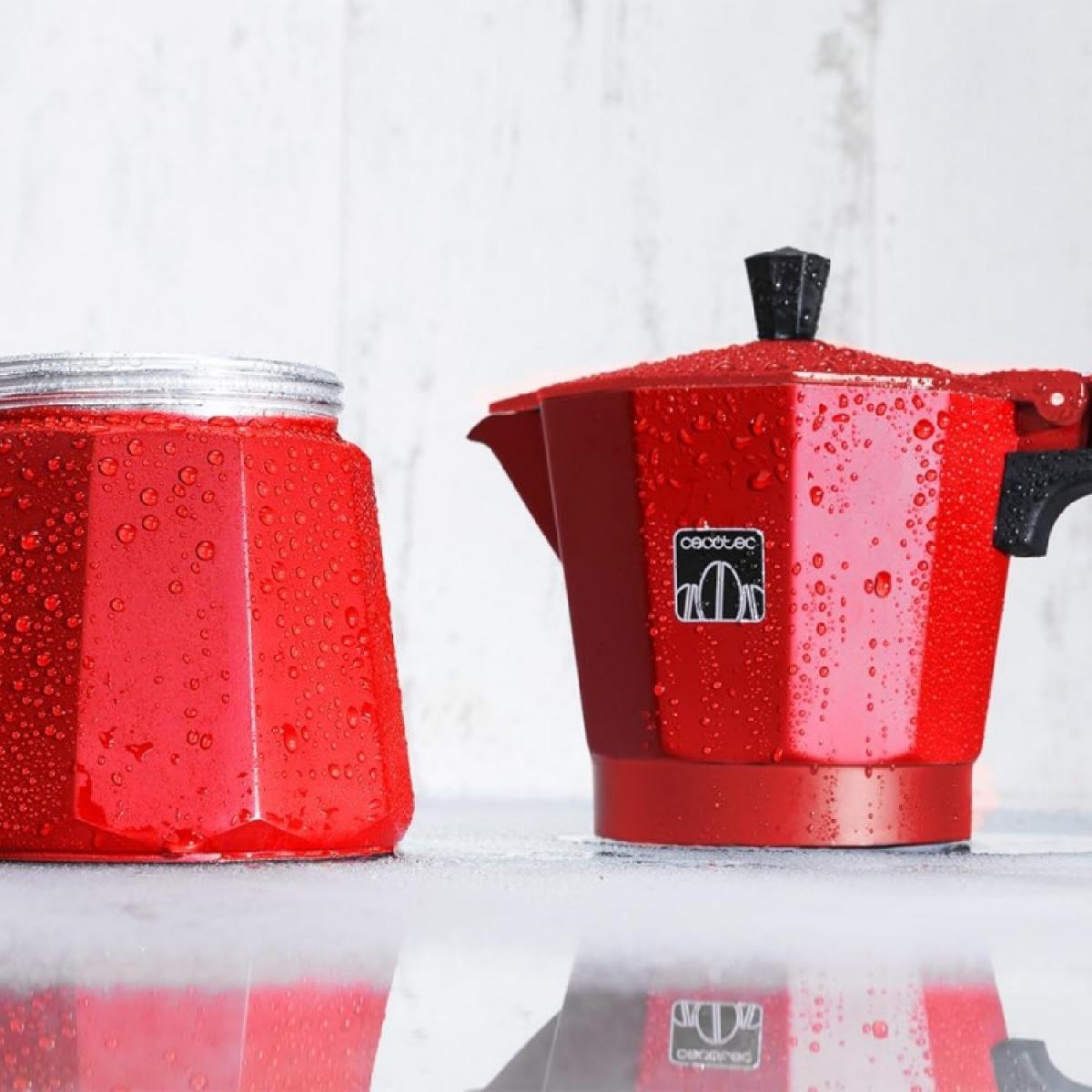 Cecotec Cafeteras italianas Mokclassic 900 Red