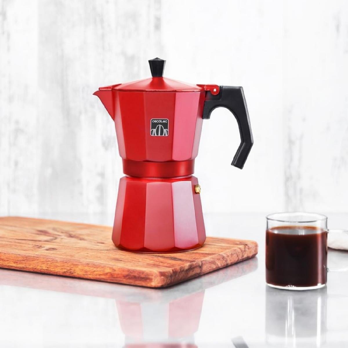 Cecotec Cafeteras italianas Mokclassic 1200 Red