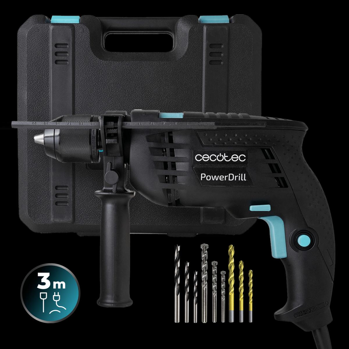 Cecotec Taladros PowerDrill 850 Keyless