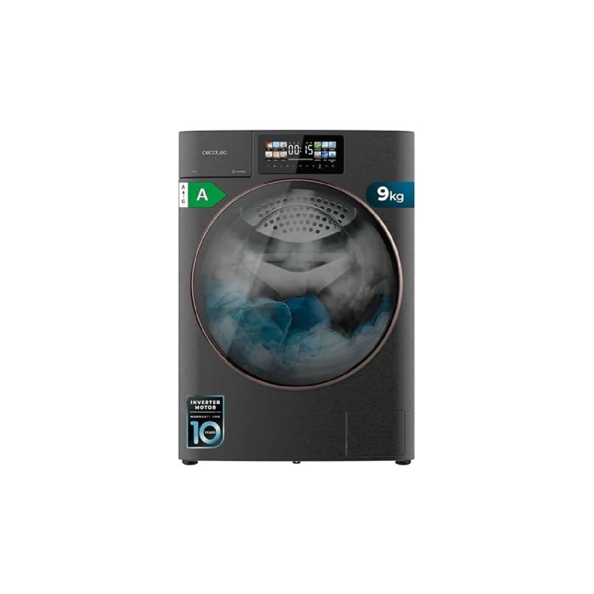 Cecotec Lavadoras autodosis Bolero DressCode 9950 Autodose Inverter 3D Steel A