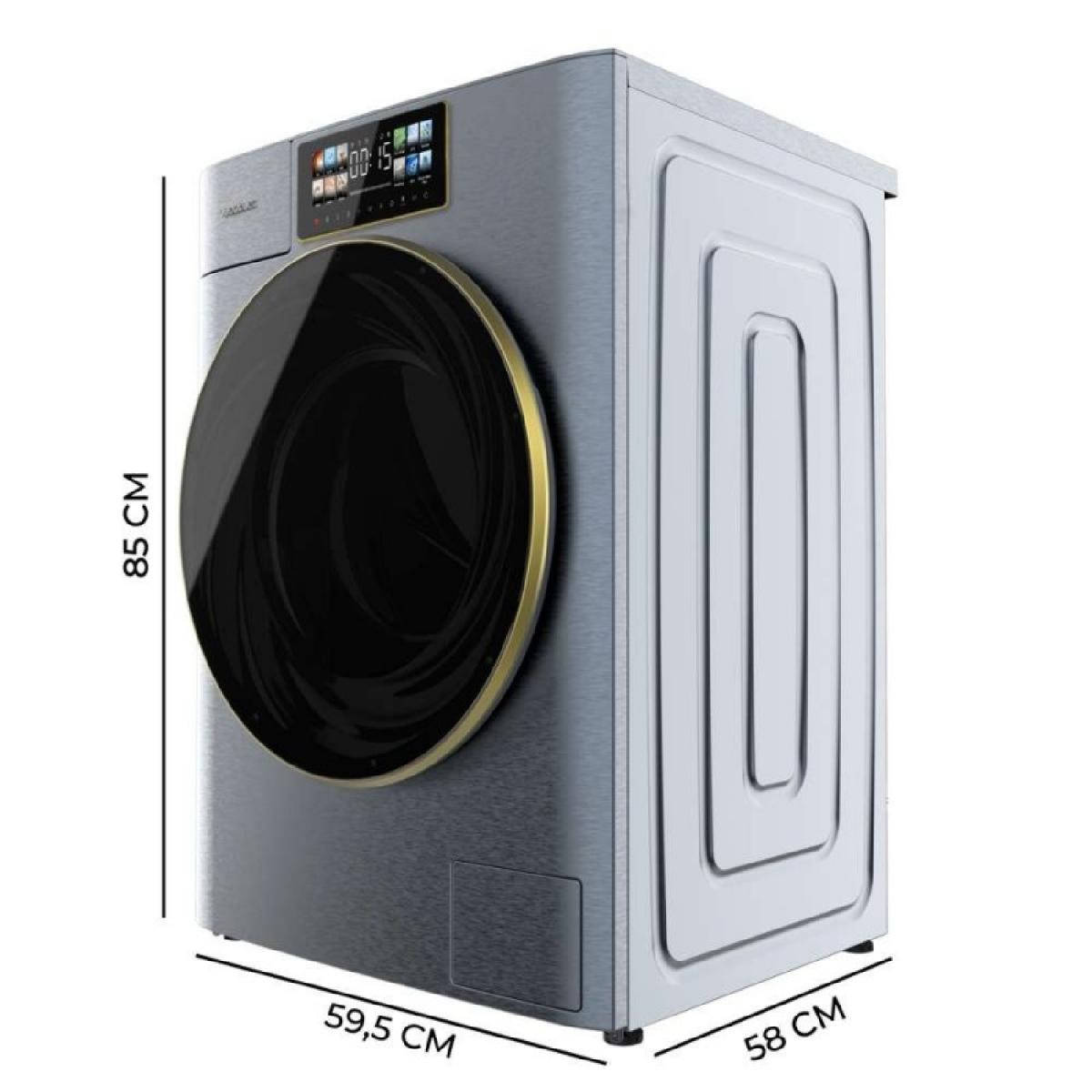 Cecotec Lavadoras autodosis Bolero DressCode 9950 Autodose Inverter 3D Ice Blue A