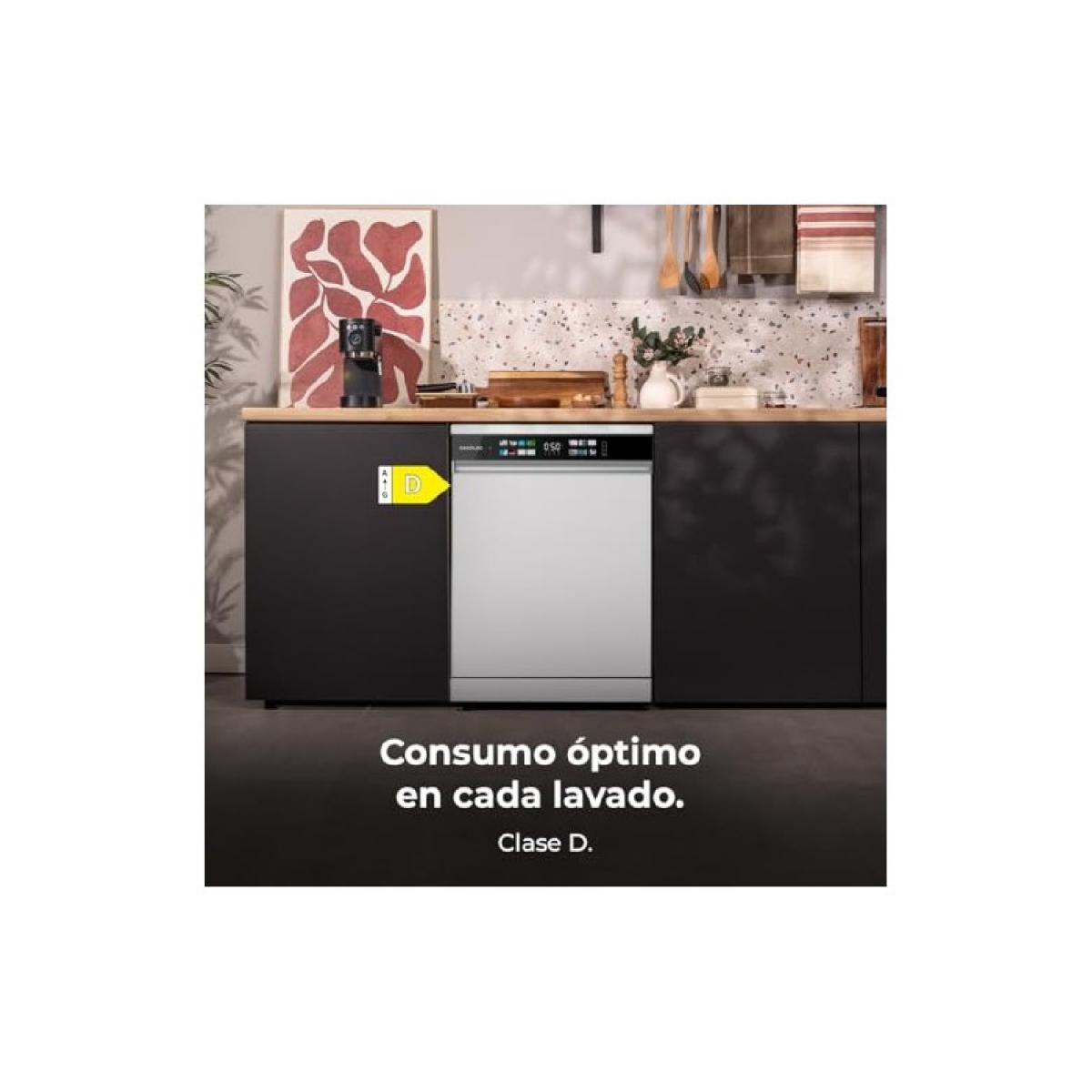 Cecotec Lavavajillas 60 CM Bolero Aguazero 6210 D
