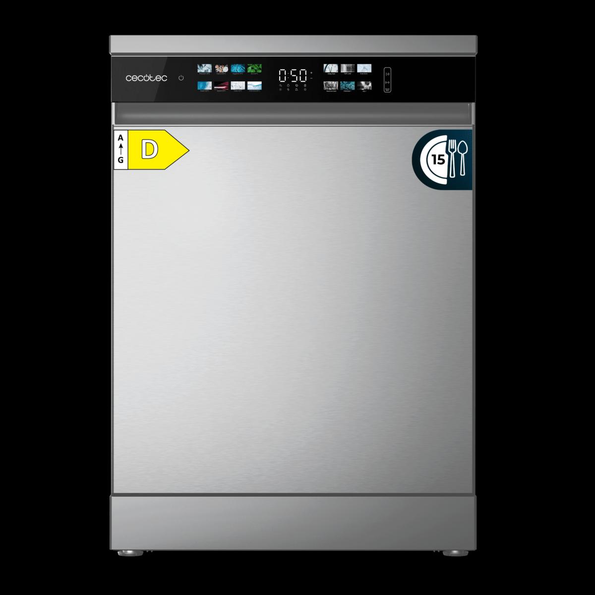 Cecotec Lavavajillas 60 CM Bolero Aguazero 6210 Inox D