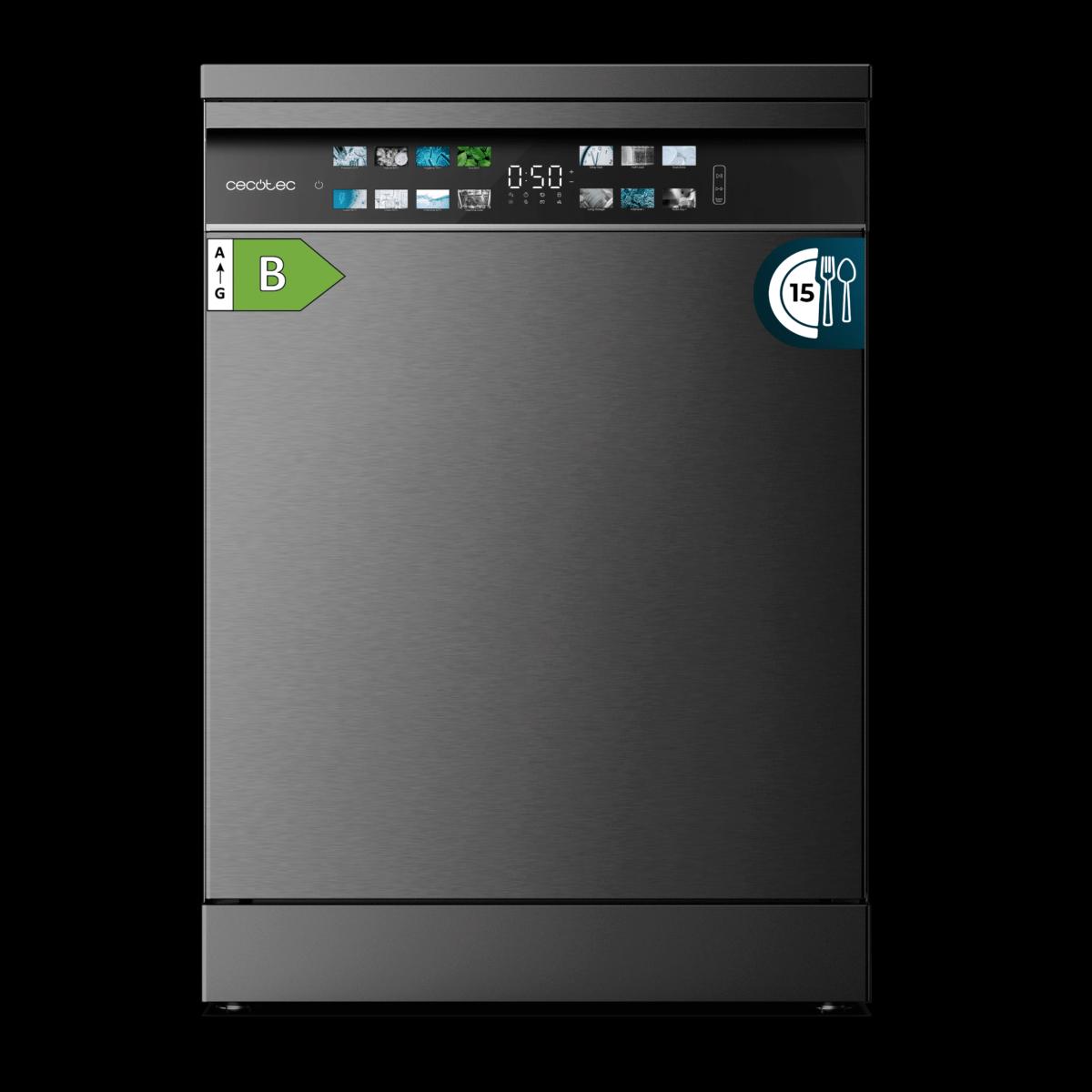 Cecotec Lavavajillas 60 CM Bolero Aguazero 6700 Inox B