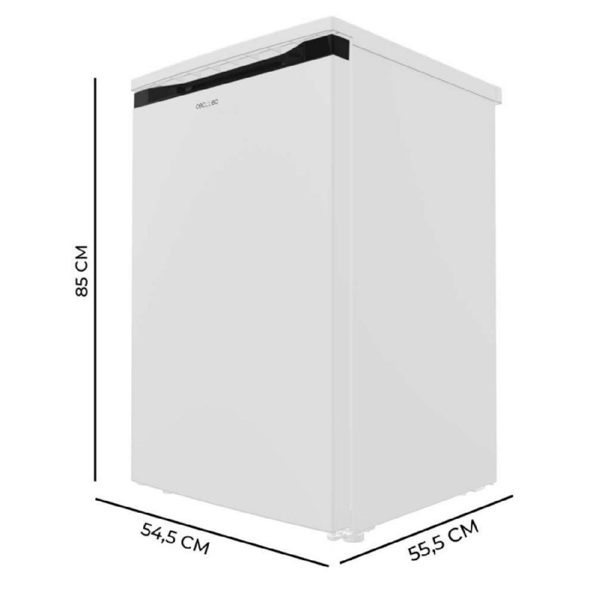 Cecotec Congeladores verticales Bolero CoolMarket TF 85 White E