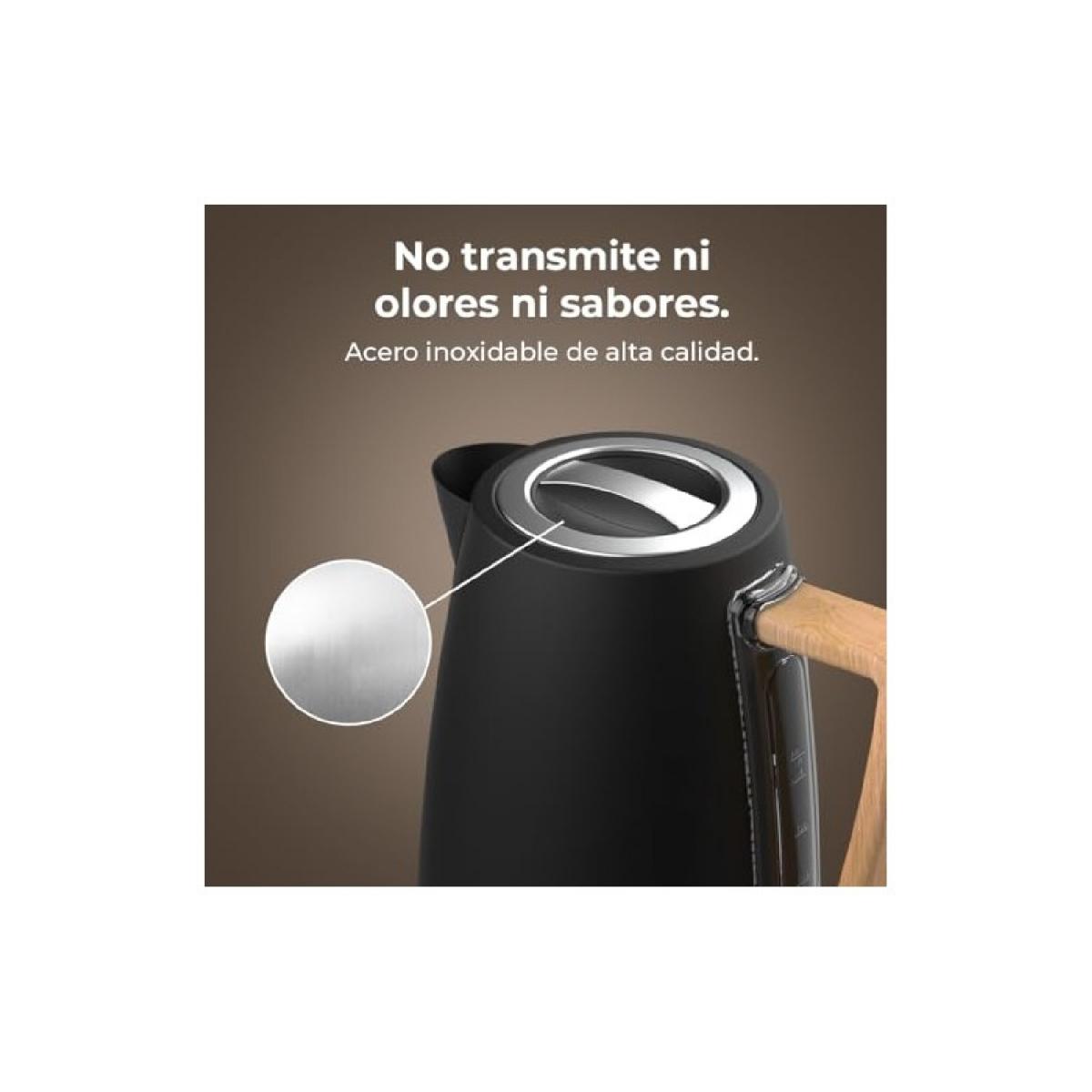 Cecotec Hervidores de agua ThermoSense 200 Woody