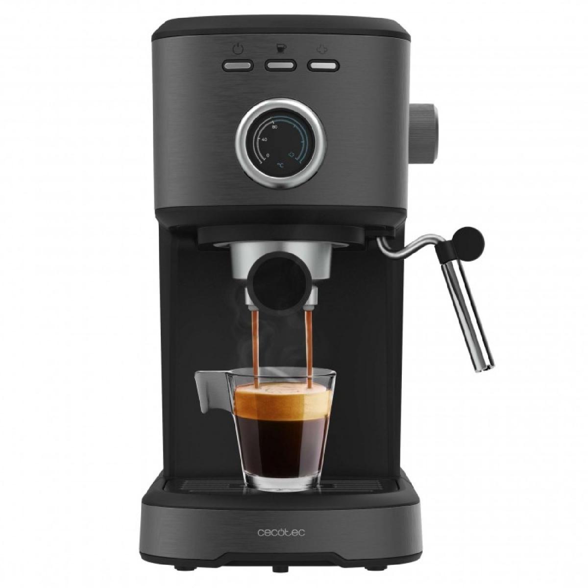 Cecotec Cafeteras express Power Espresso 20 Pecan Steel