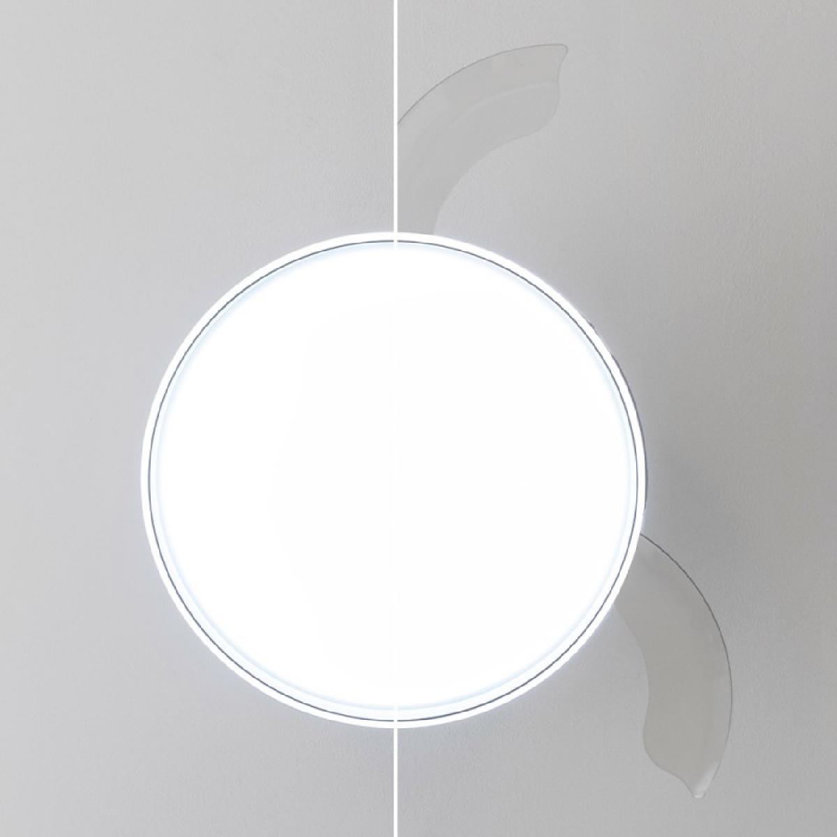 Cecotec Ventiladores de techo con luz Energysilence Aero 4200 invisible white