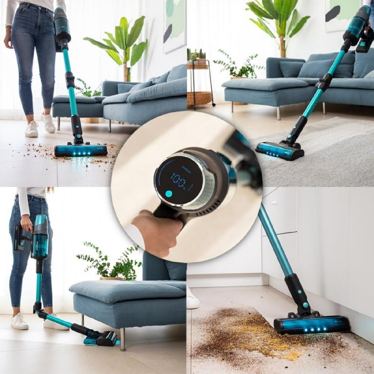 Cecotec Aspiradores verticales BLDC Conga Rockstar 7500 Astral ErgoWet Animal T
