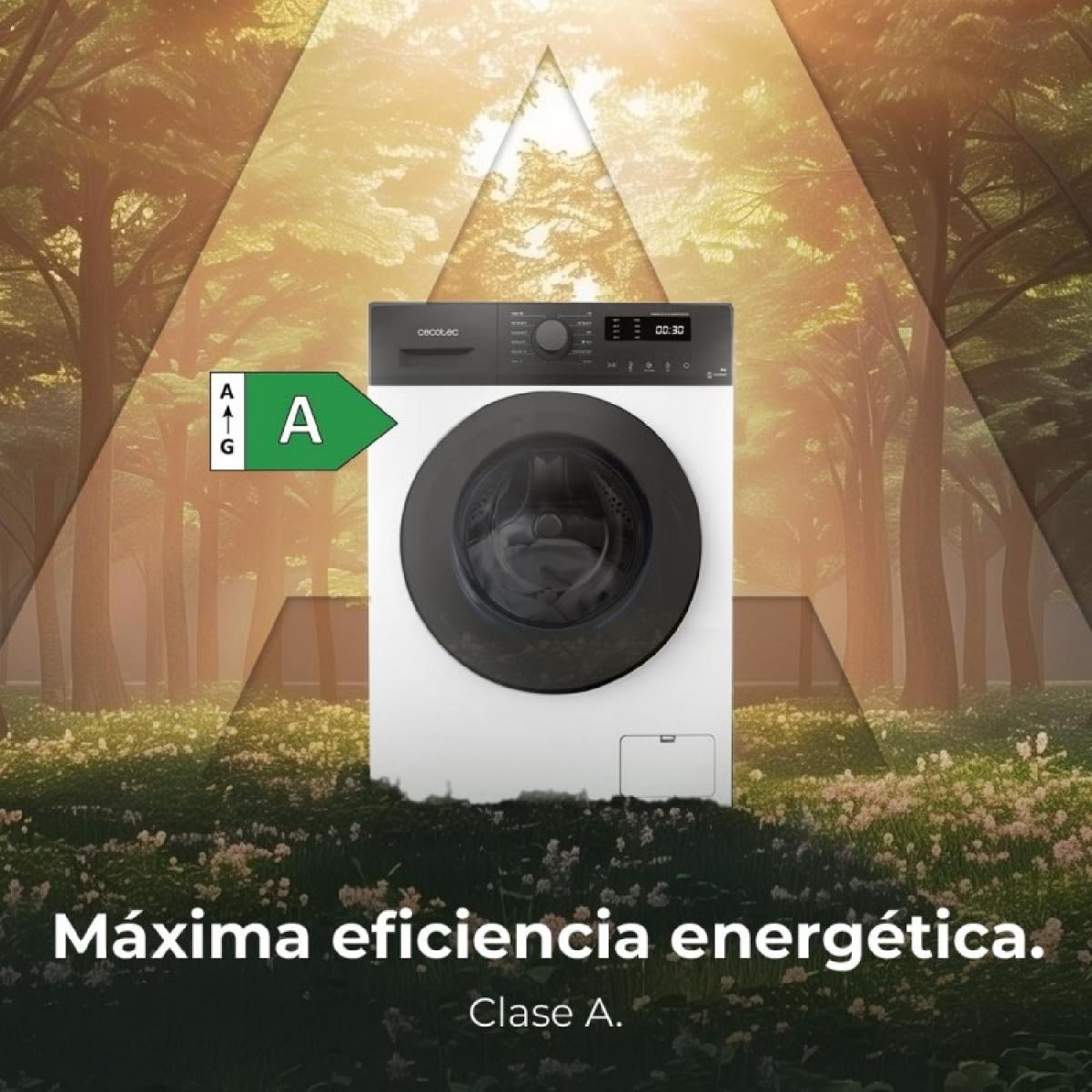 Cecotec Lavadoras de carga frontal Bolero DressCode 6150 Inverter A