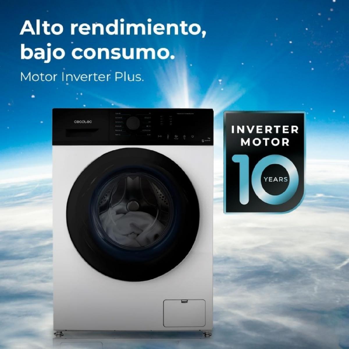Cecotec Lavadoras de carga frontal Bolero DressCode 7150 Inverter A
