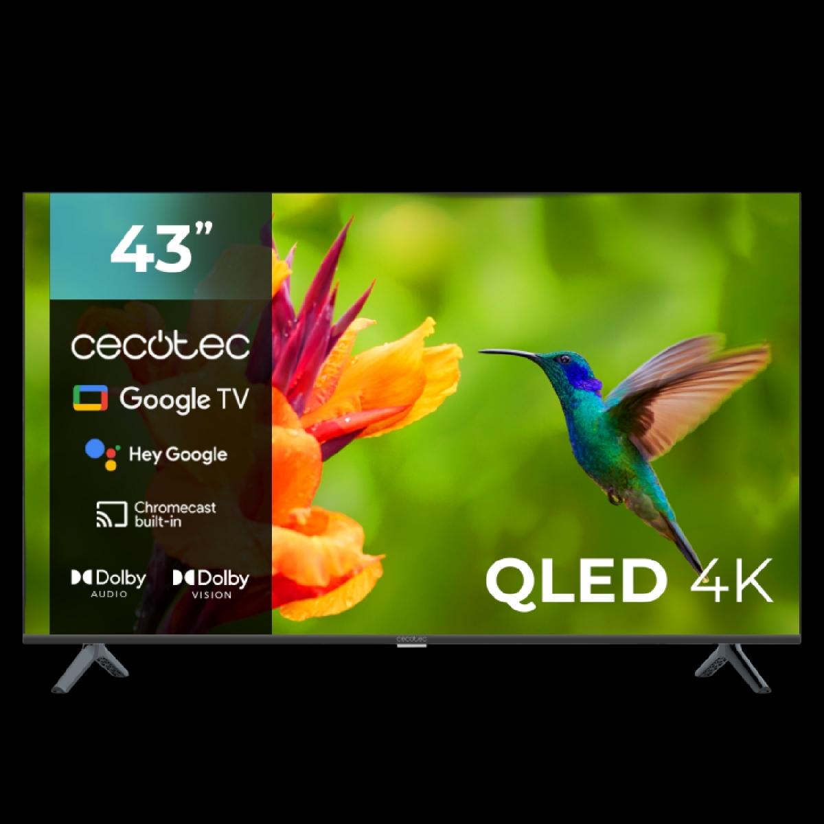 Cecotec Televisores QLED V4 series VQU40043S