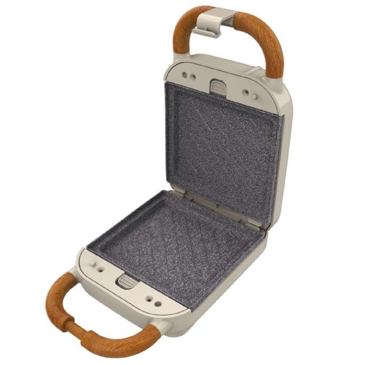 Cecotec Sandwicheras RocknToast Retro One Beige