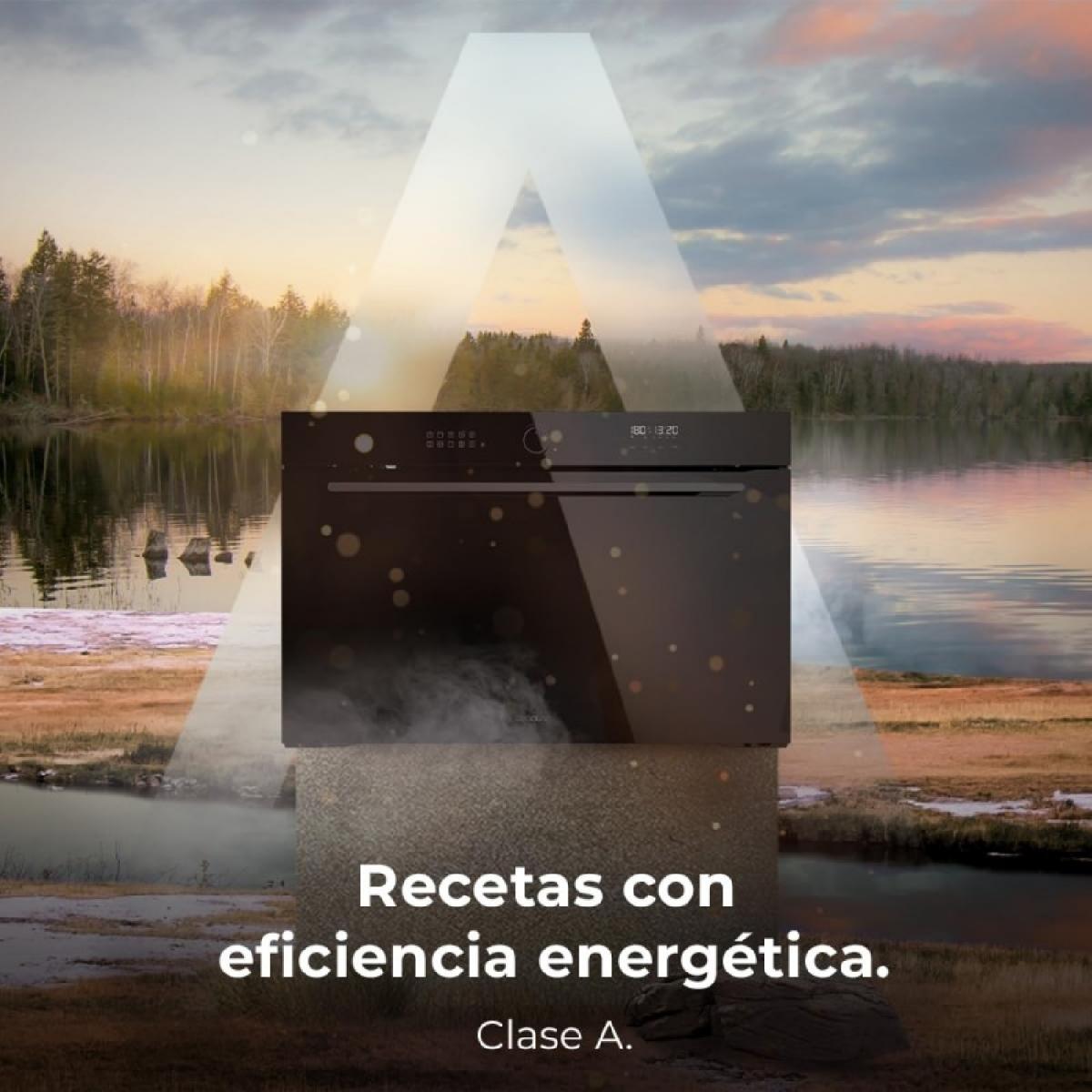 Cecotec Hornos Multifunción Air Fryer Bolero Hexa AF319000 Glass Black A