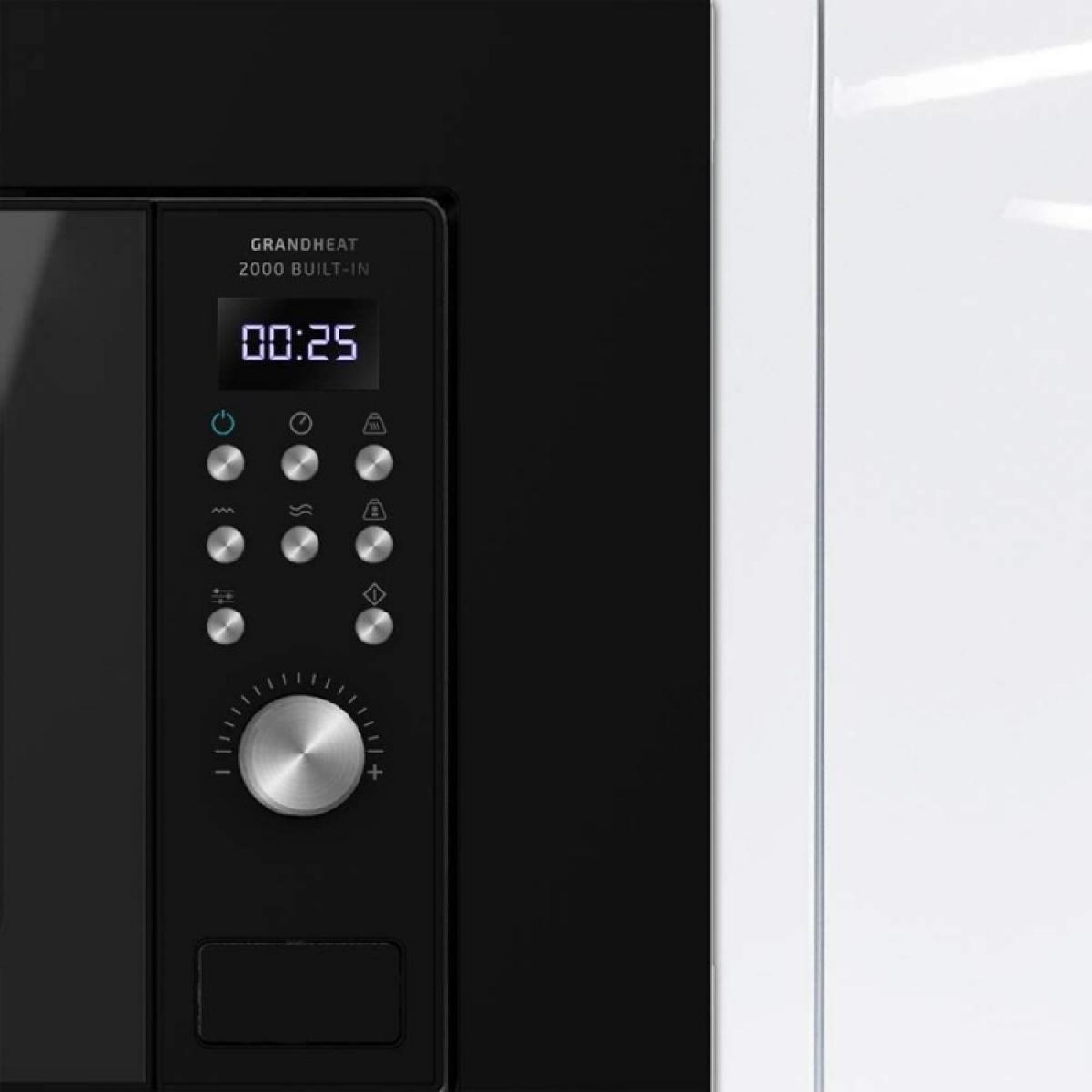 Cecotec Microondas encastrables con plato Microondas Encastrable Grandheat 2000 Built-In Black