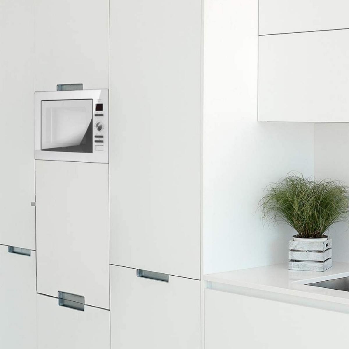 Cecotec Microondas encastrables con plato Microondas Encastrable Grandheat 2590 Built-In White