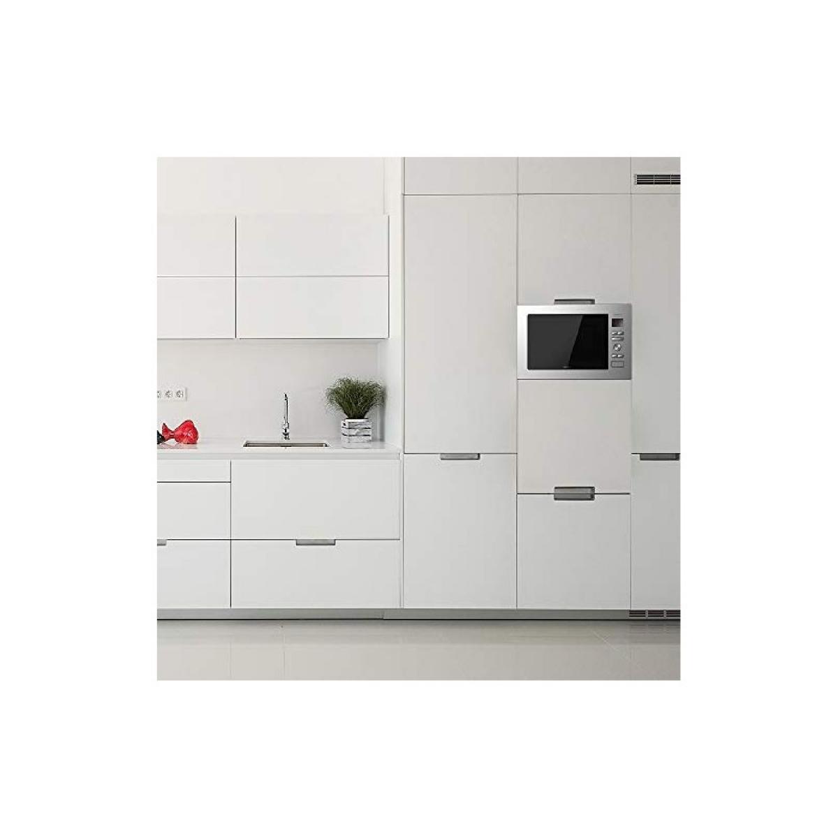 Cecotec Microondas encastrables con plato Microondas Encastrable Grandheat 2590 Built-In Steel Black