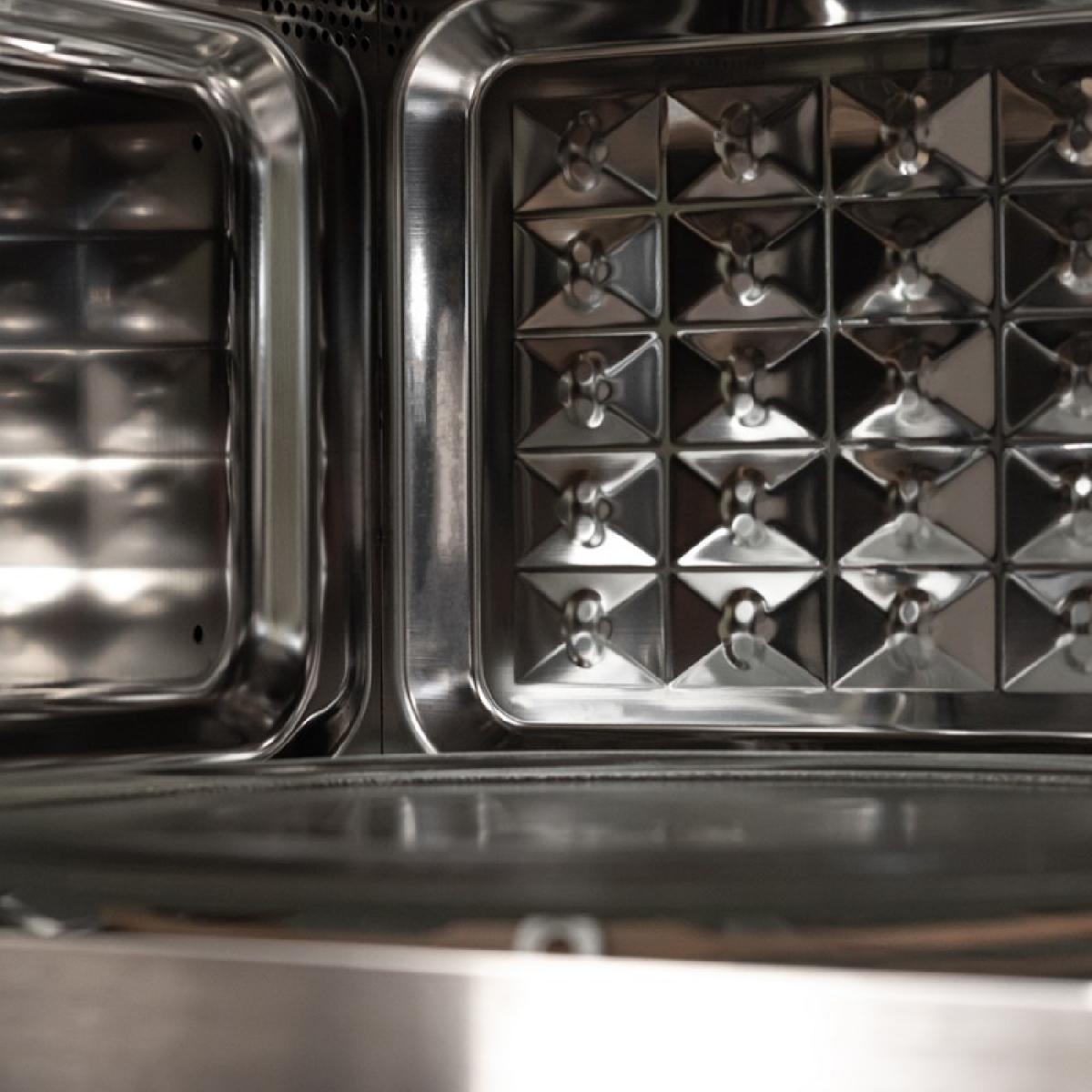 Cecotec Microondas encastrables con plato Grandheat 2550 Built-In Steel