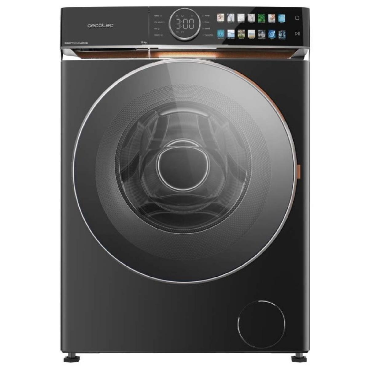 Cecotec Lavadoras de carga frontal Bolero DressCode 10980 Direct Drive Steel A