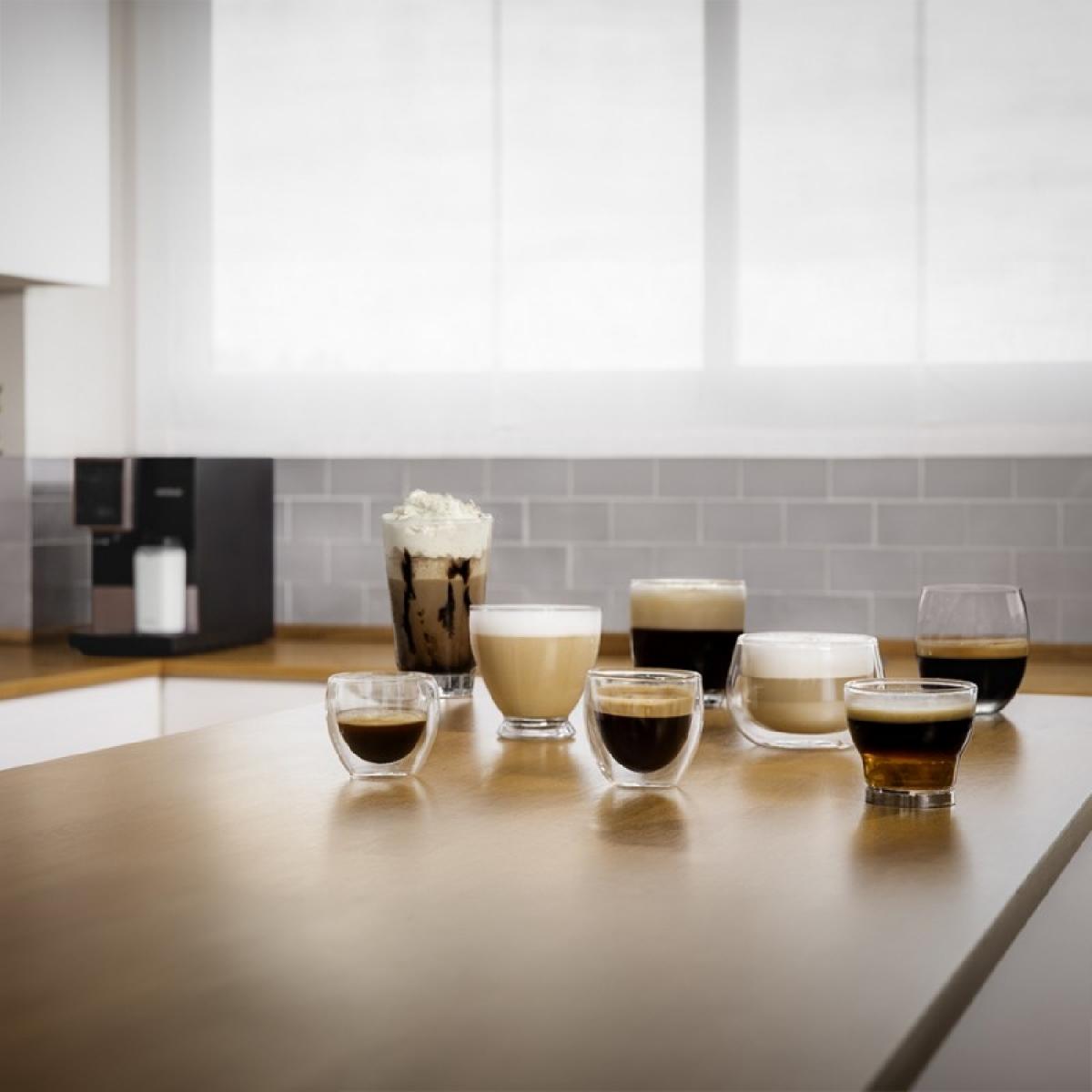 Cecotec Cafeteras superautomáticas Cremmaet Compactccino Connected Black Rose