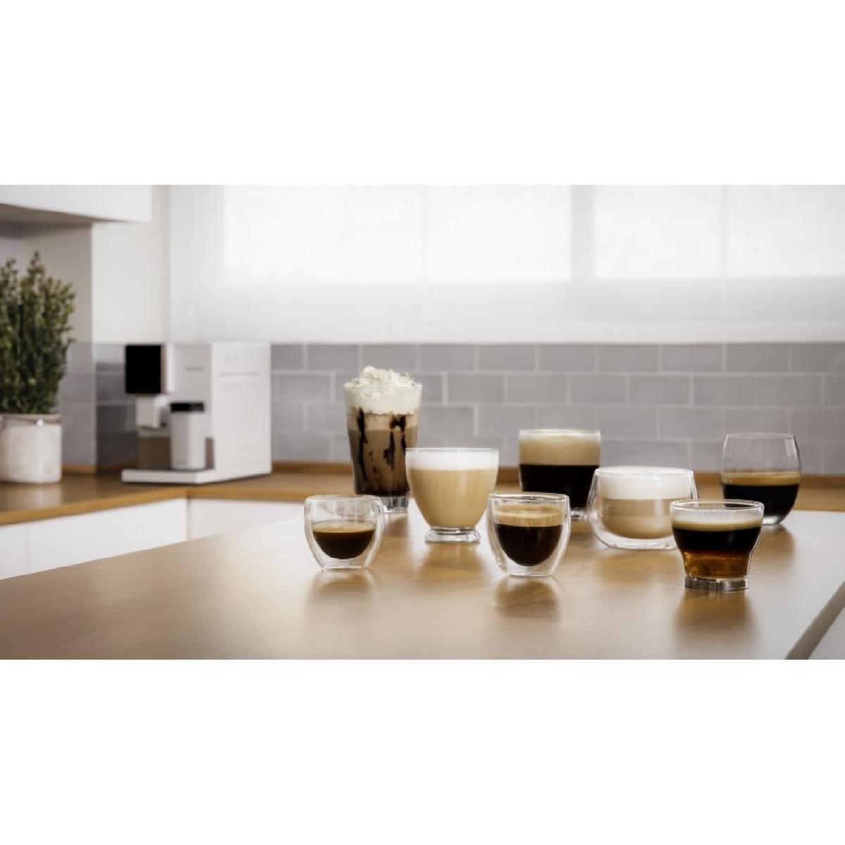 Cecotec Cafeteras superautomáticas Cremmaet Compactccino Connected White Rose