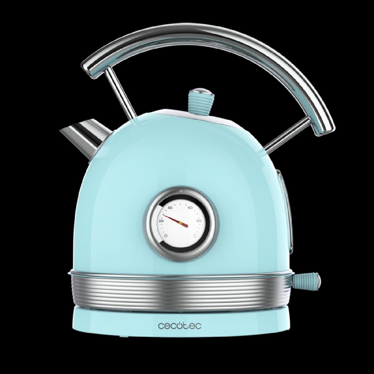 Cecotec Hervidores de agua Thermosense 420 Vintage Light Blue