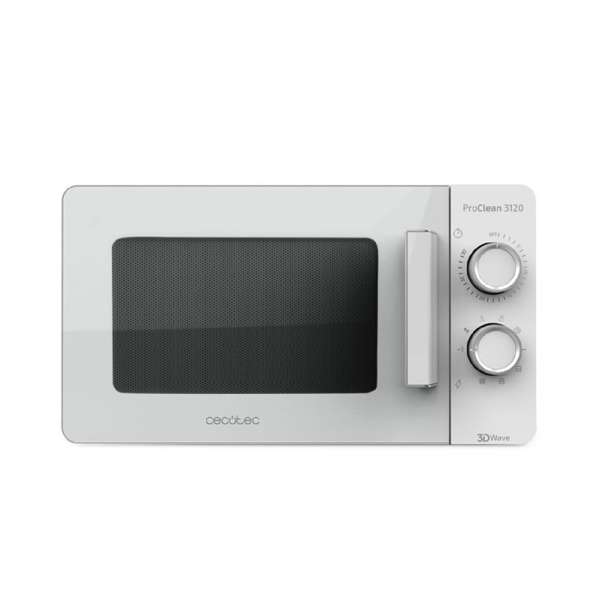 Cecotec Microondas con grill Microondas 20L Con Grill Proclean 3120