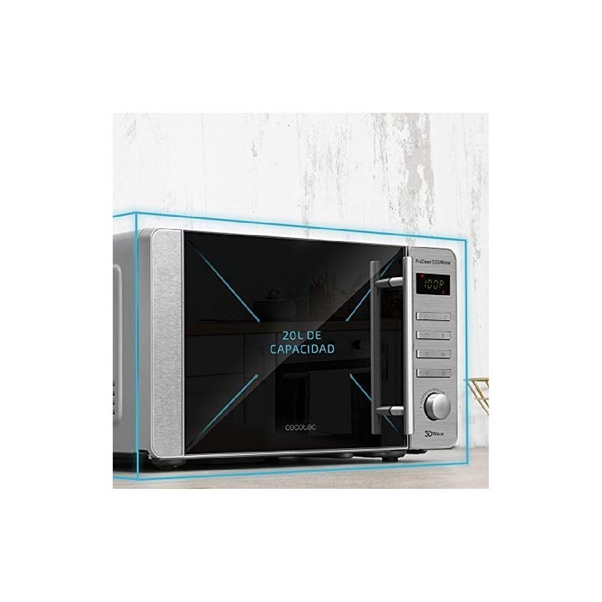 Cecotec Microondas con grill Proclean 5120 Mirror