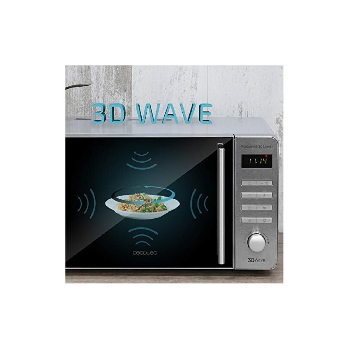 Cecotec Microondas con grill Proclean 5120 Mirror