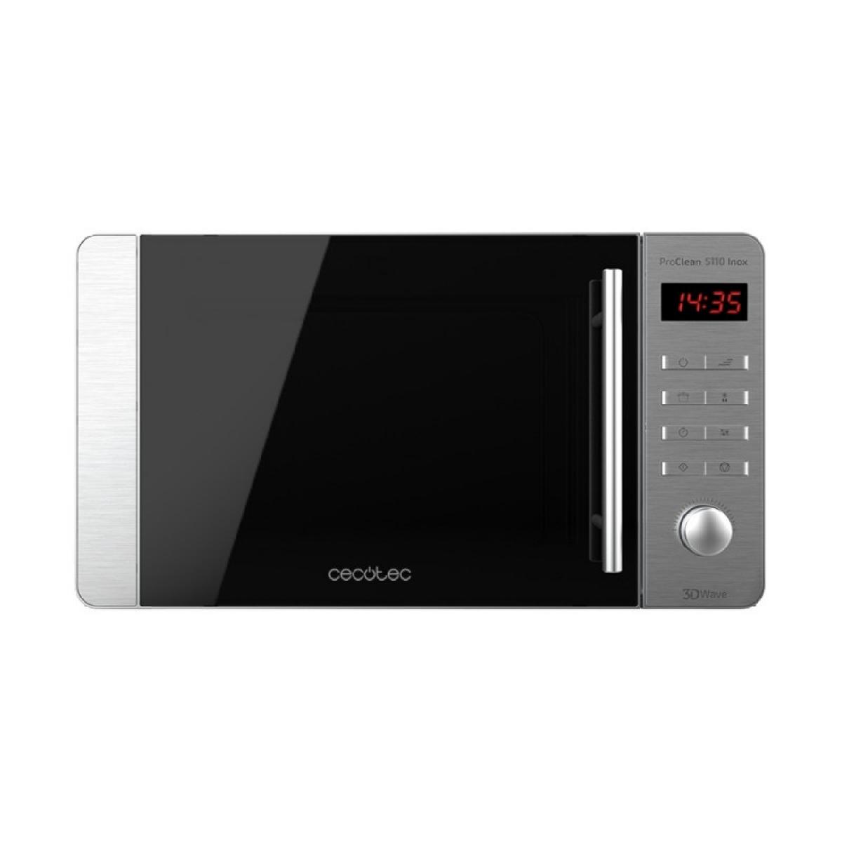 Cecotec Microondas con grill Microondas 20L Con Grill Proclean 5110 Inox