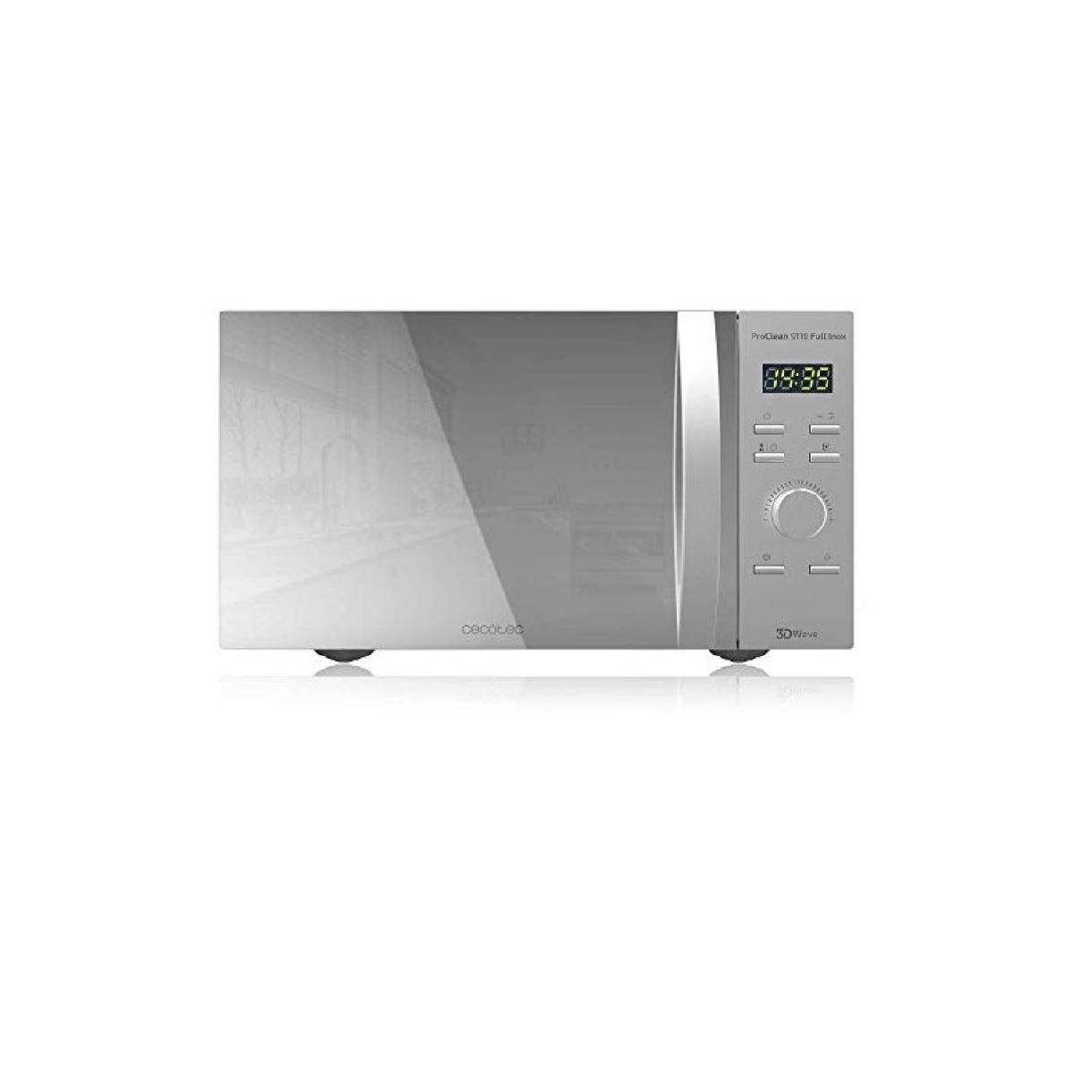 Cecotec Microondas con grill Microondas 30L Con Grill Proclean 9110 Full Inox