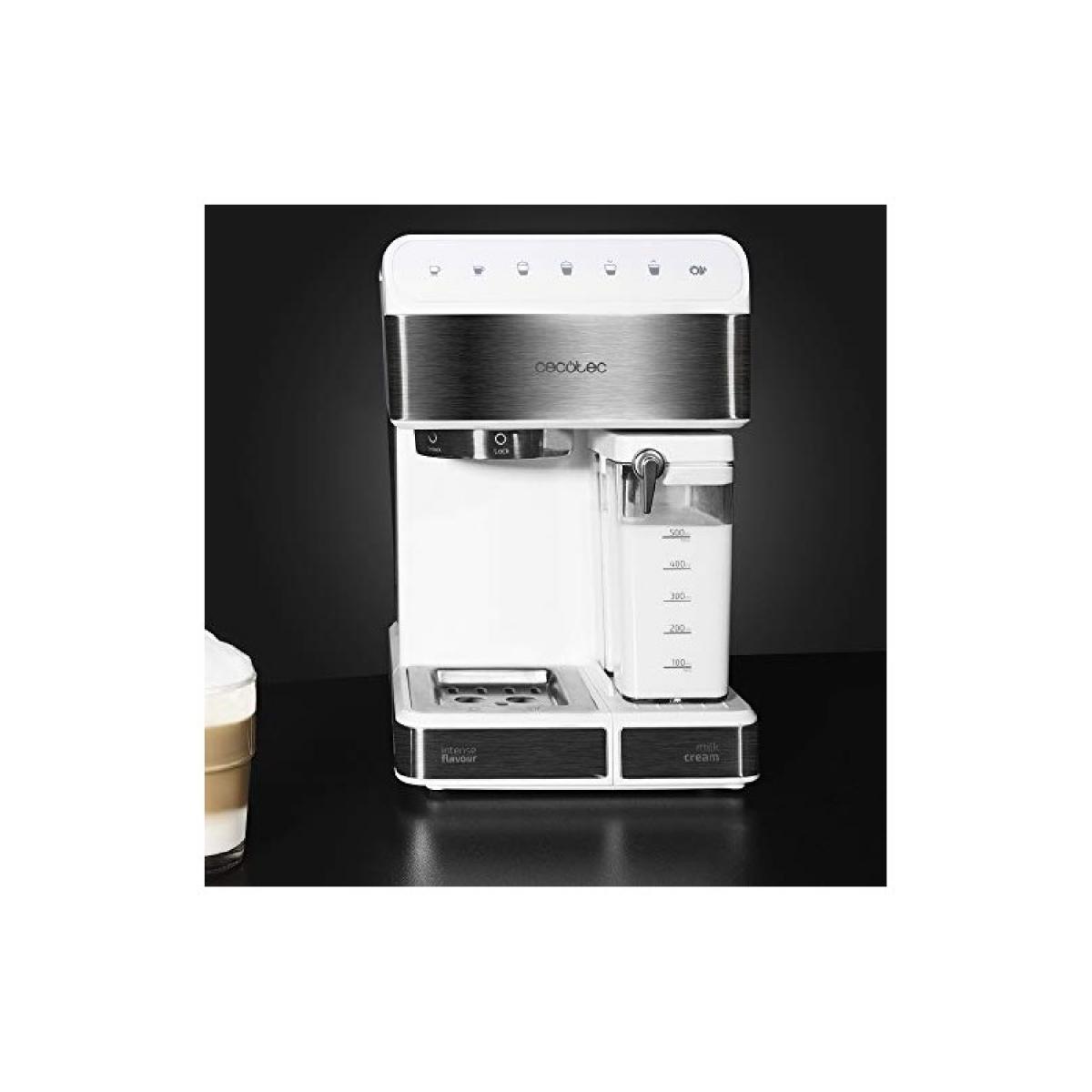 Cecotec Cafeteras semiautomáticas Cafetera Semi-Automática Power Instant-Ccino 20 Touch Serie Bianca