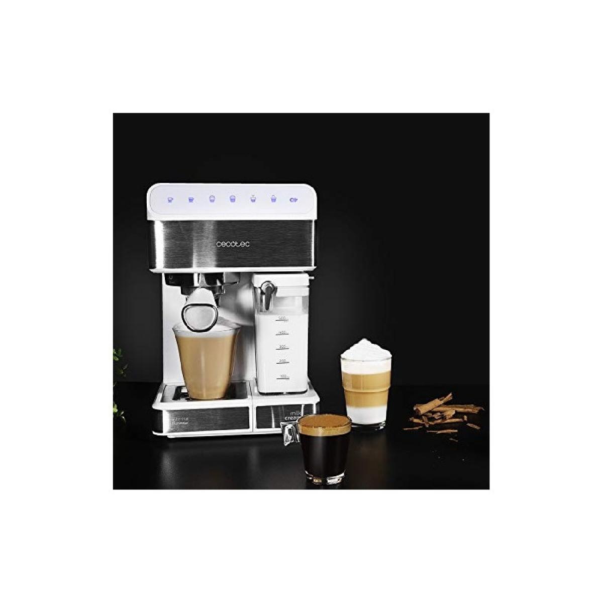 Cecotec Cafeteras semiautomáticas Cafetera Semi-Automática Power Instant-Ccino 20 Touch Serie Bianca