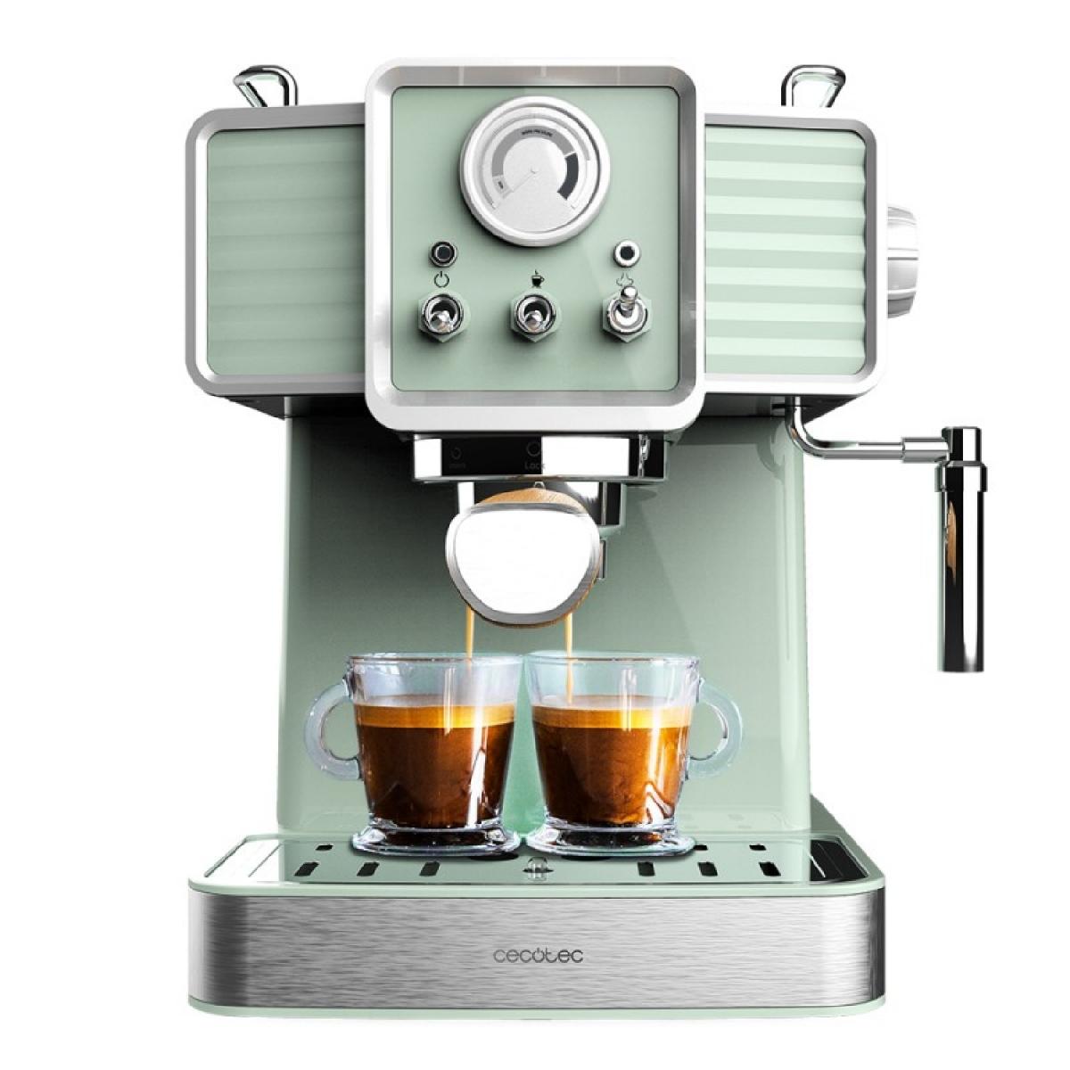 Cecotec Cafeteras express Power Espresso 20 Tradizionale Light Green