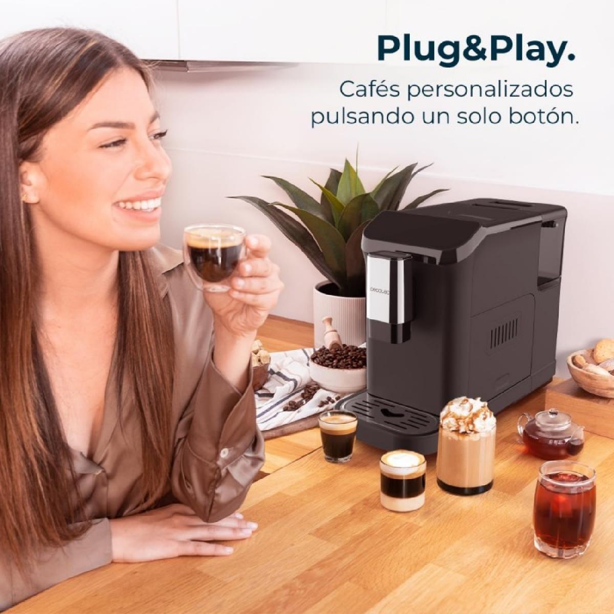 Cecotec Cafeteras superautomáticas Cremmaet Macchia Black