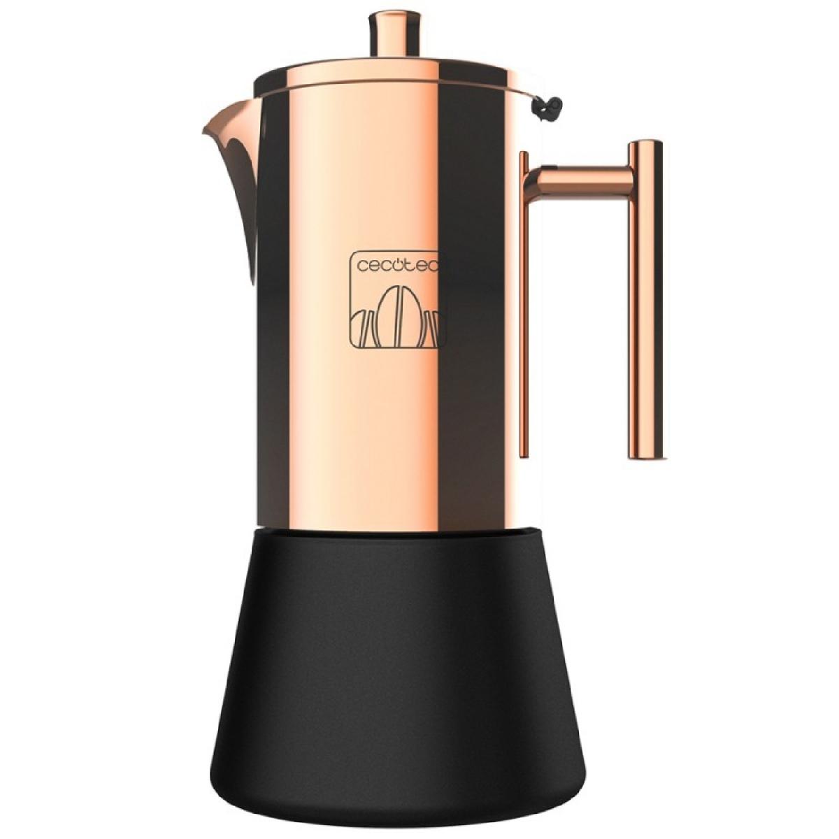 Cecotec Cafeteras italianas Cafetera Moka De Acero Inoxidable Cumbia Moking 200