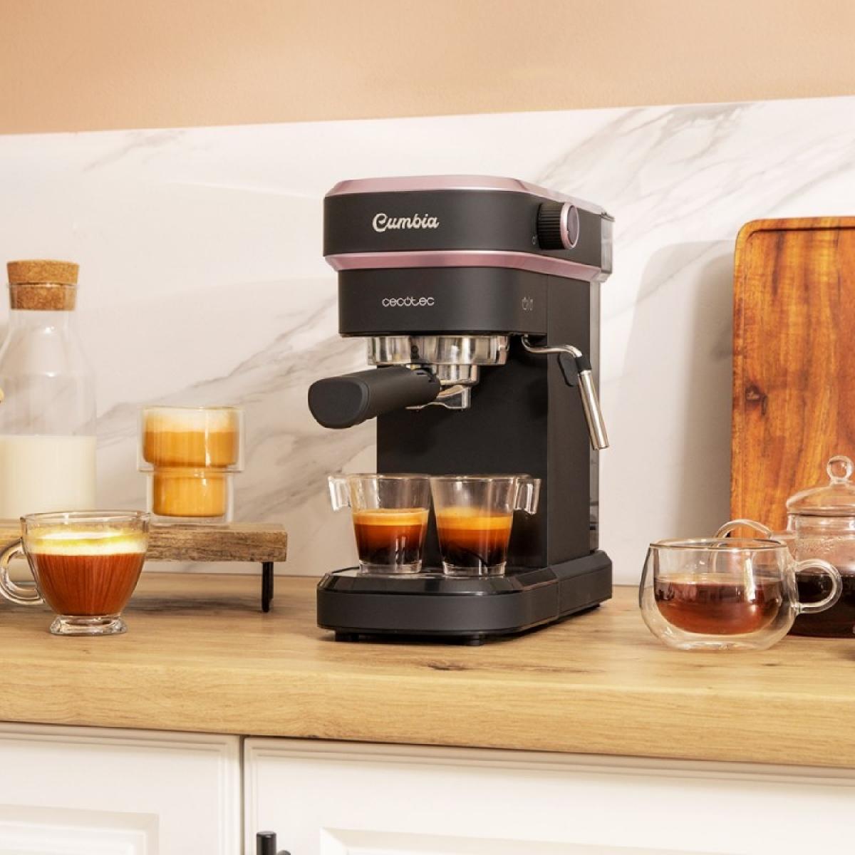Cecotec Cafeteras express Cafetera Espresso Cafelizzia 890 Rose