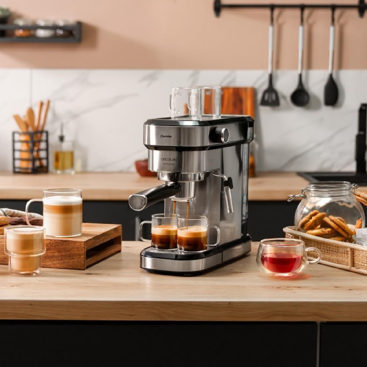 Cecotec Cafeteras express Cafetera Espresso Cafelizzia 790 Steel Duo