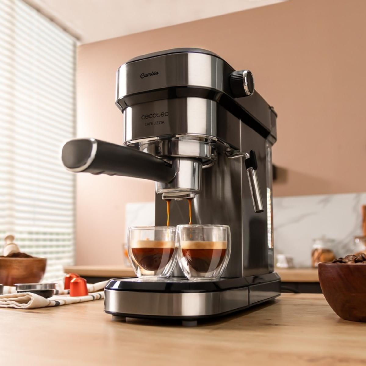 Cecotec Cafeteras express Cafetera Espresso Cafelizzia 790 Steel Duo