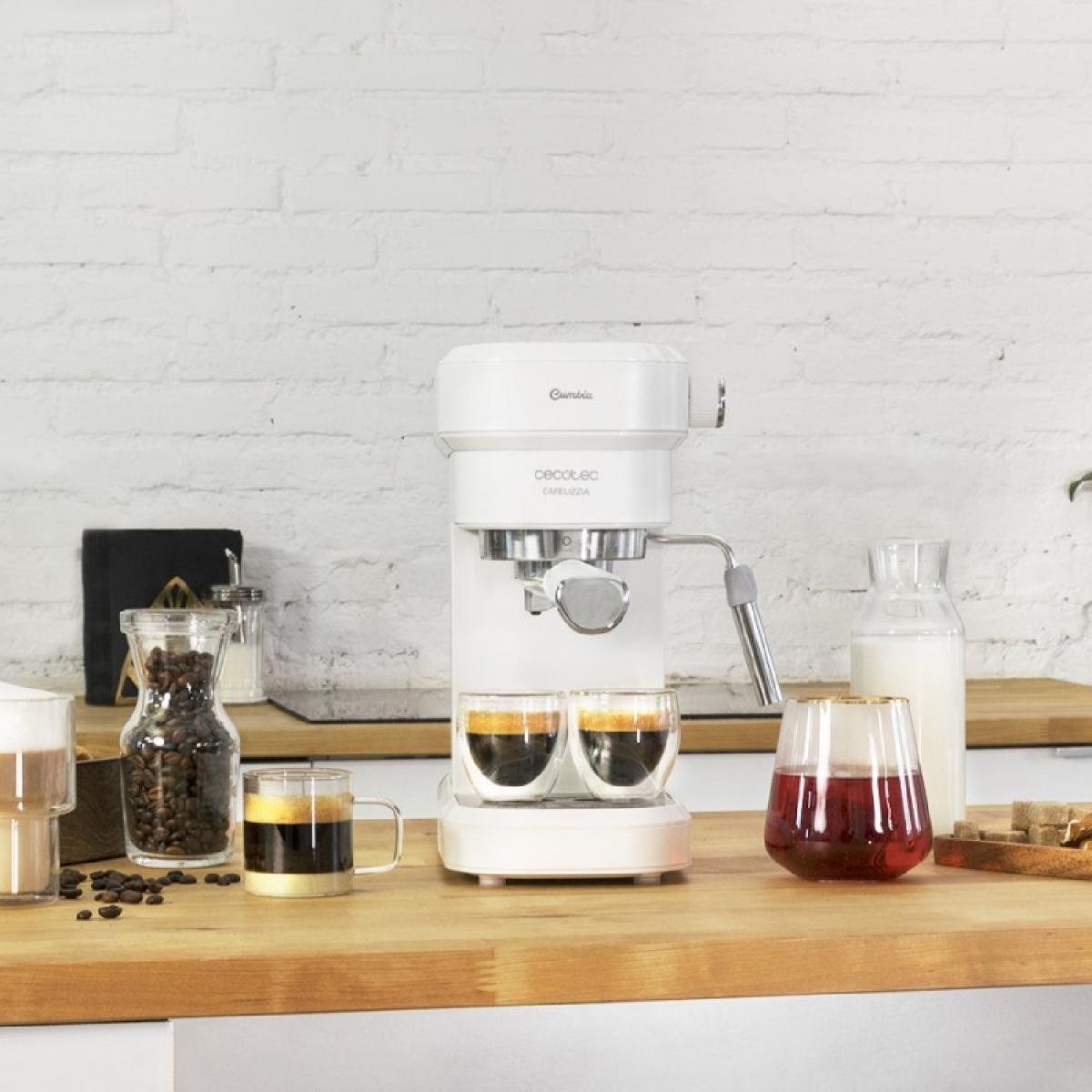 Cecotec Cafeteras express Cafetera Espresso Cafelizzia 790 White