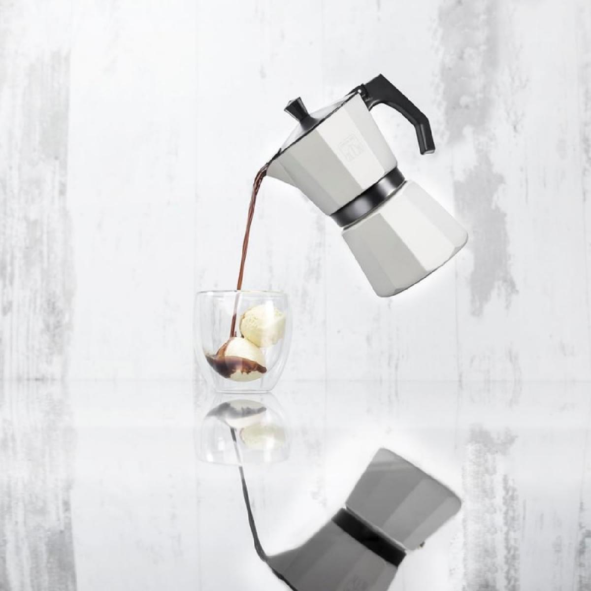 Cecotec Cafeteras italianas Cafetera Italiana Cumbia Mokclassic 600 Beige