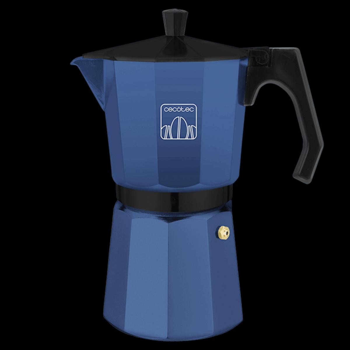 Cecotec Cafeteras italianas Cafetera Italiana Cumbia Mokclassic 1200 Blue