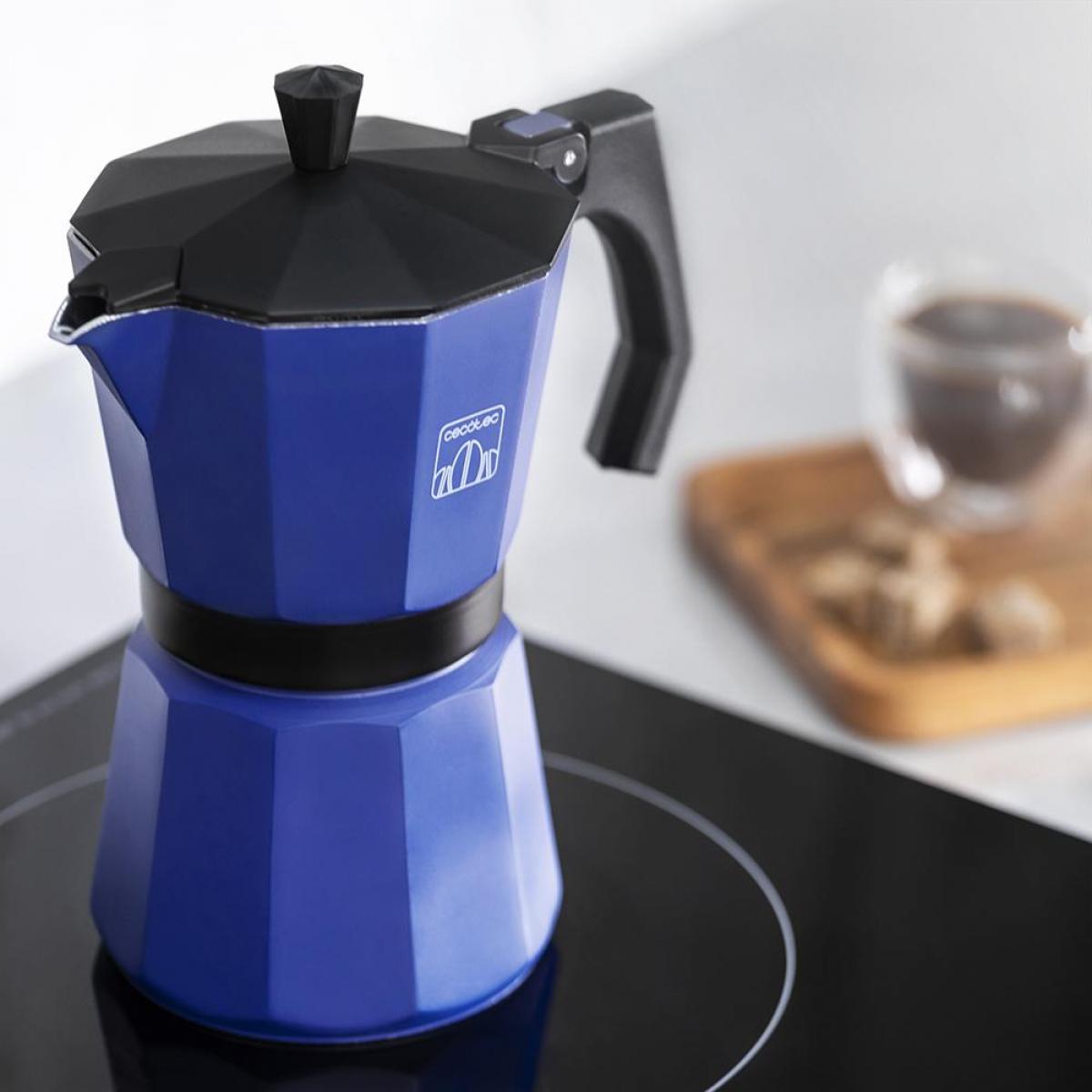 Cecotec Cafeteras italianas Cafetera Italiana Cumbia Mokclassic 1200 Blue