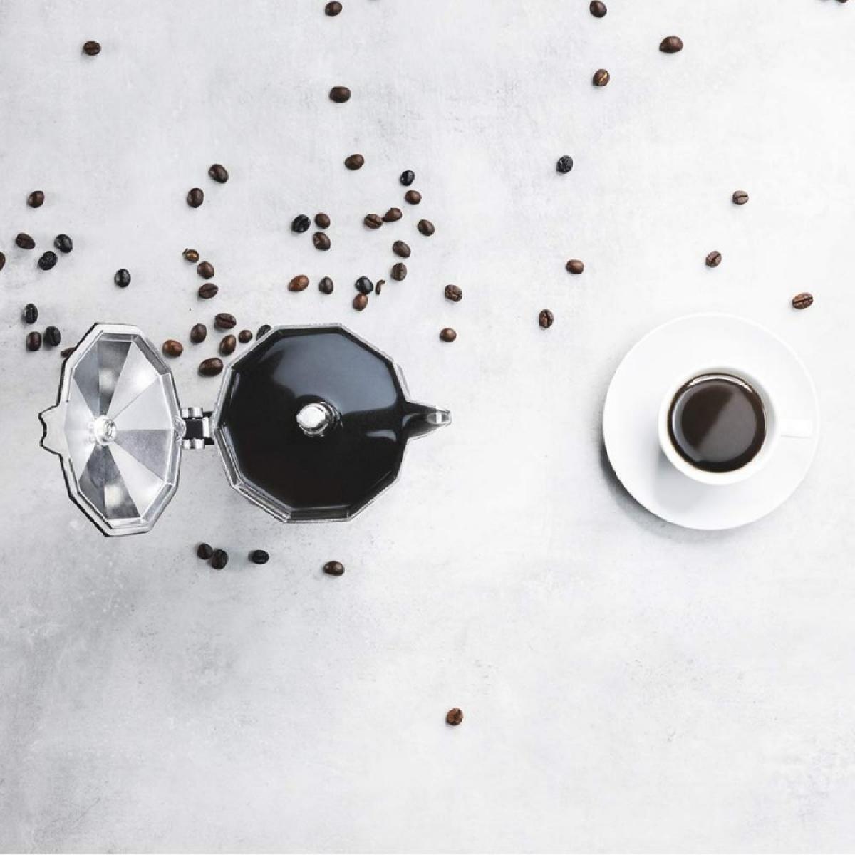 Cecotec Cafeteras italianas Cafetera Italiana Cumbia Mokclassic 1200 Black