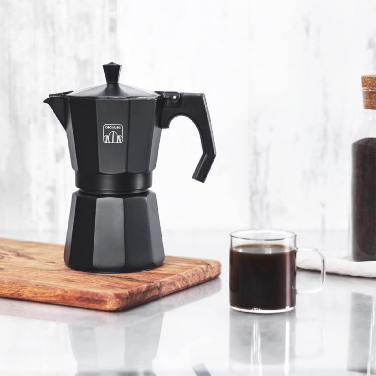 Cecotec Cafeteras italianas Cafetera Italiana Cumbia Mokclassic 1200 Black