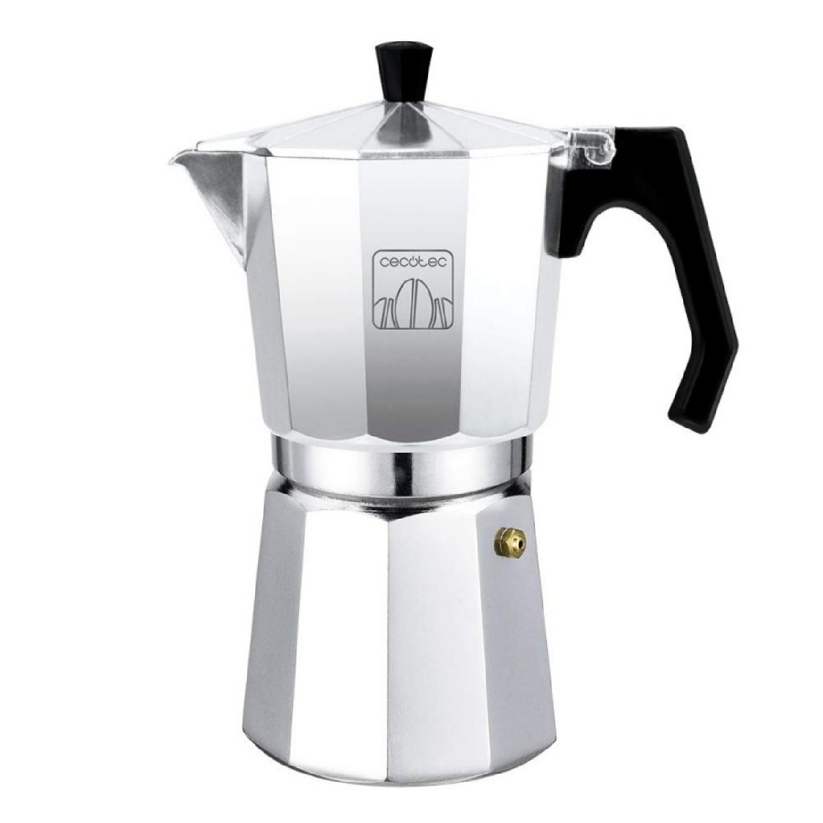 Cecotec Cafeteras italianas Cafetera Italiana De Aluminio Cumbia Mokclassic 600 Shiny