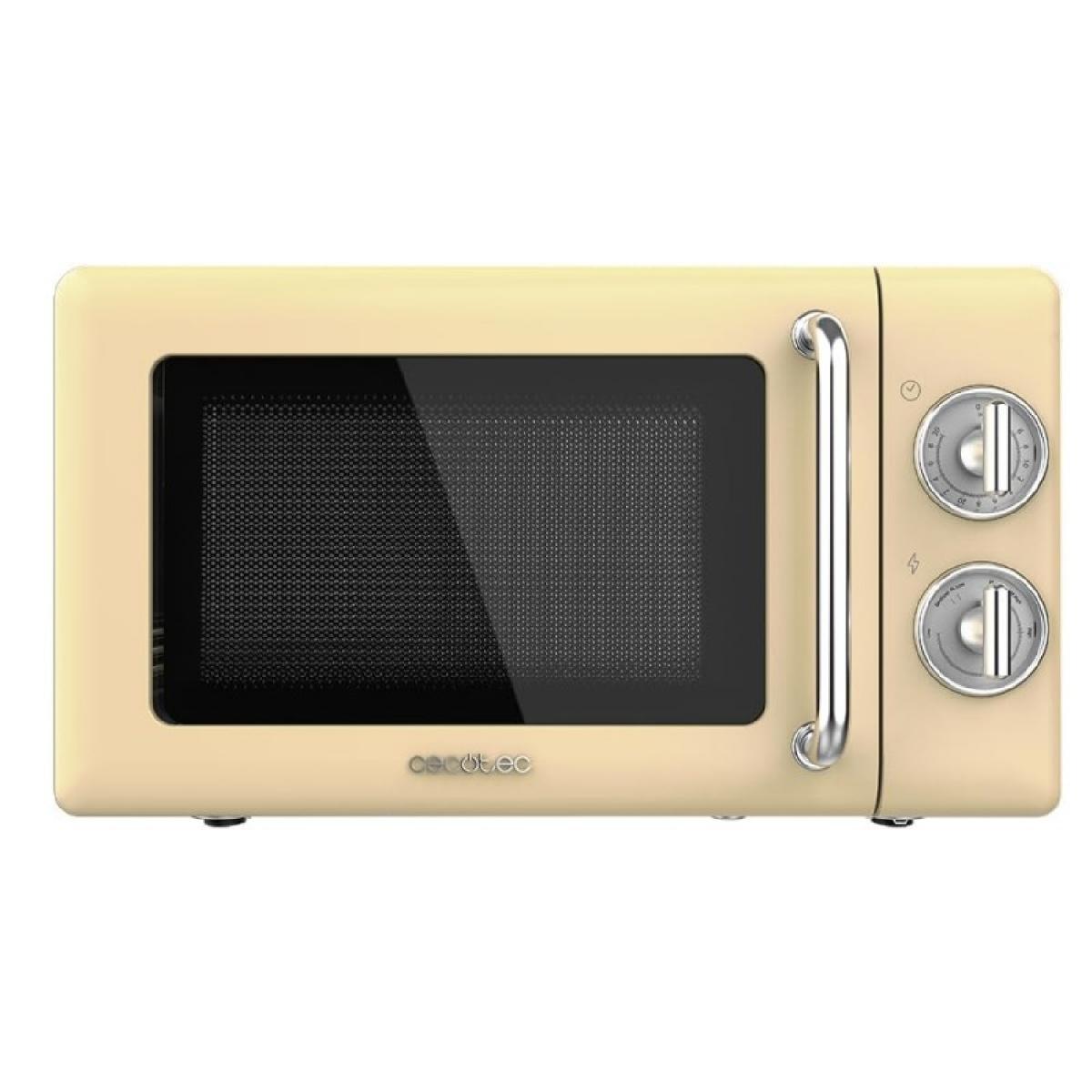 Cecotec Microondas solo Microondas 20l proclean 3010 retro yellow